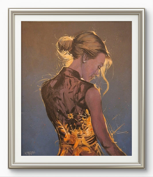 When flowers came to life - acril - Nenad Marasovič - 60cm*50cm