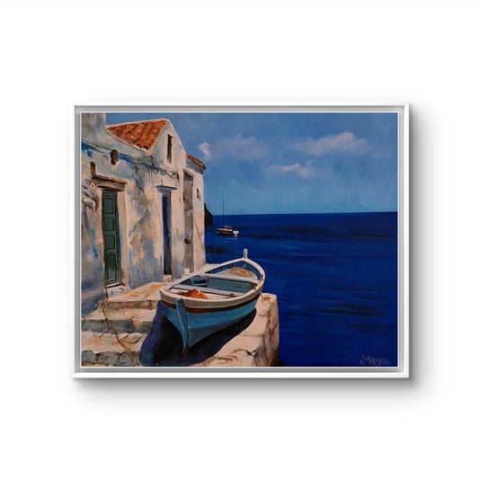 House next to the sea - acryl - Marasović - 50cm*60cm - Rovinj