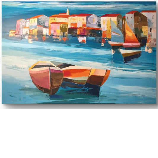Ronezia - Oil on canvas - Ania Škrobonja - 100cm*150cm