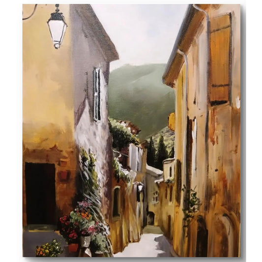 Street in Rovinj - Acril - Nenad Marasović - 60cm*50cm