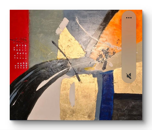 Abstraction - oil on canvas + Acril - Sofia - 90cm*120cm
